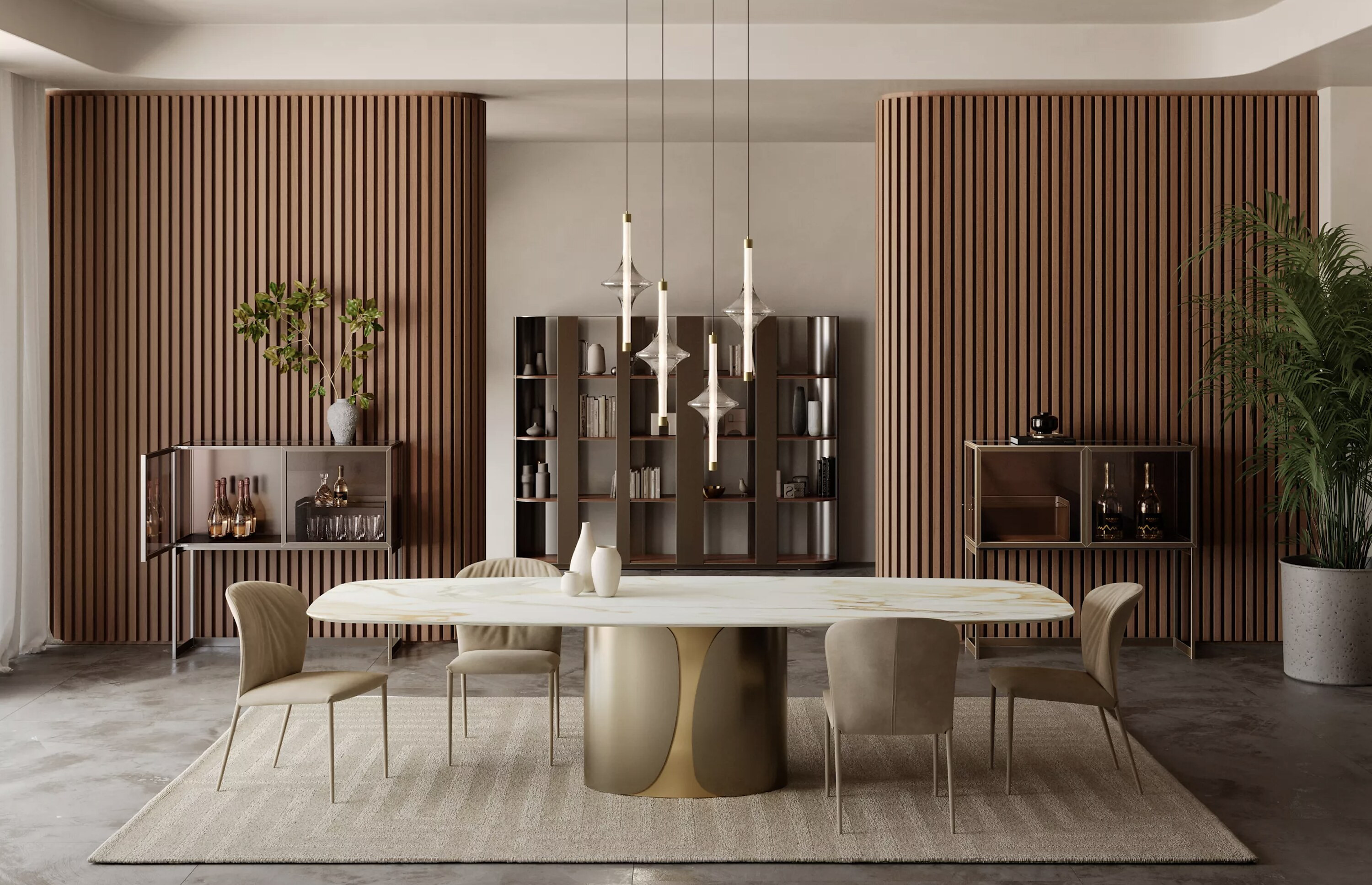 Jedilna miza in stoli – MODERNIST
