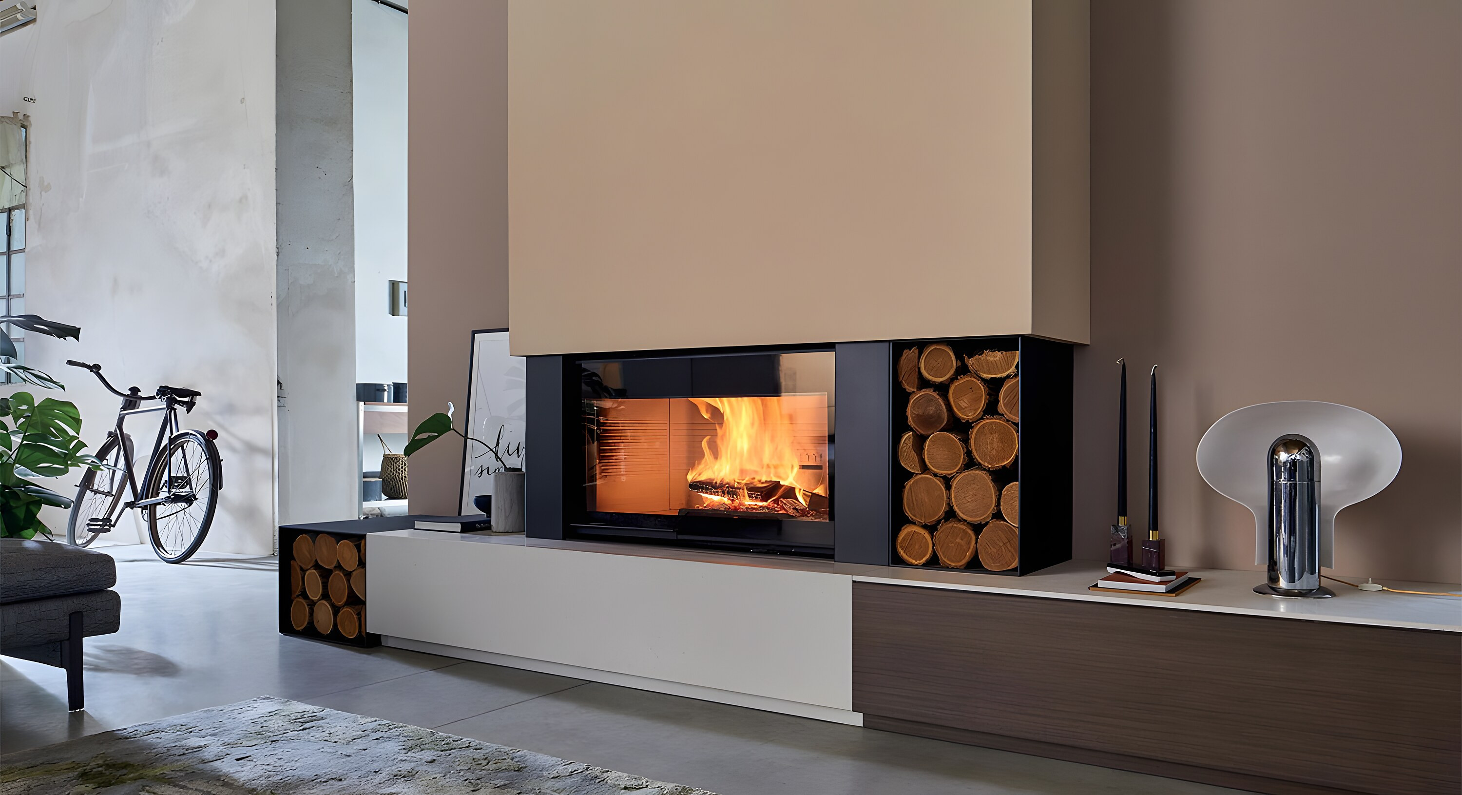 Kamin – MODERNIST